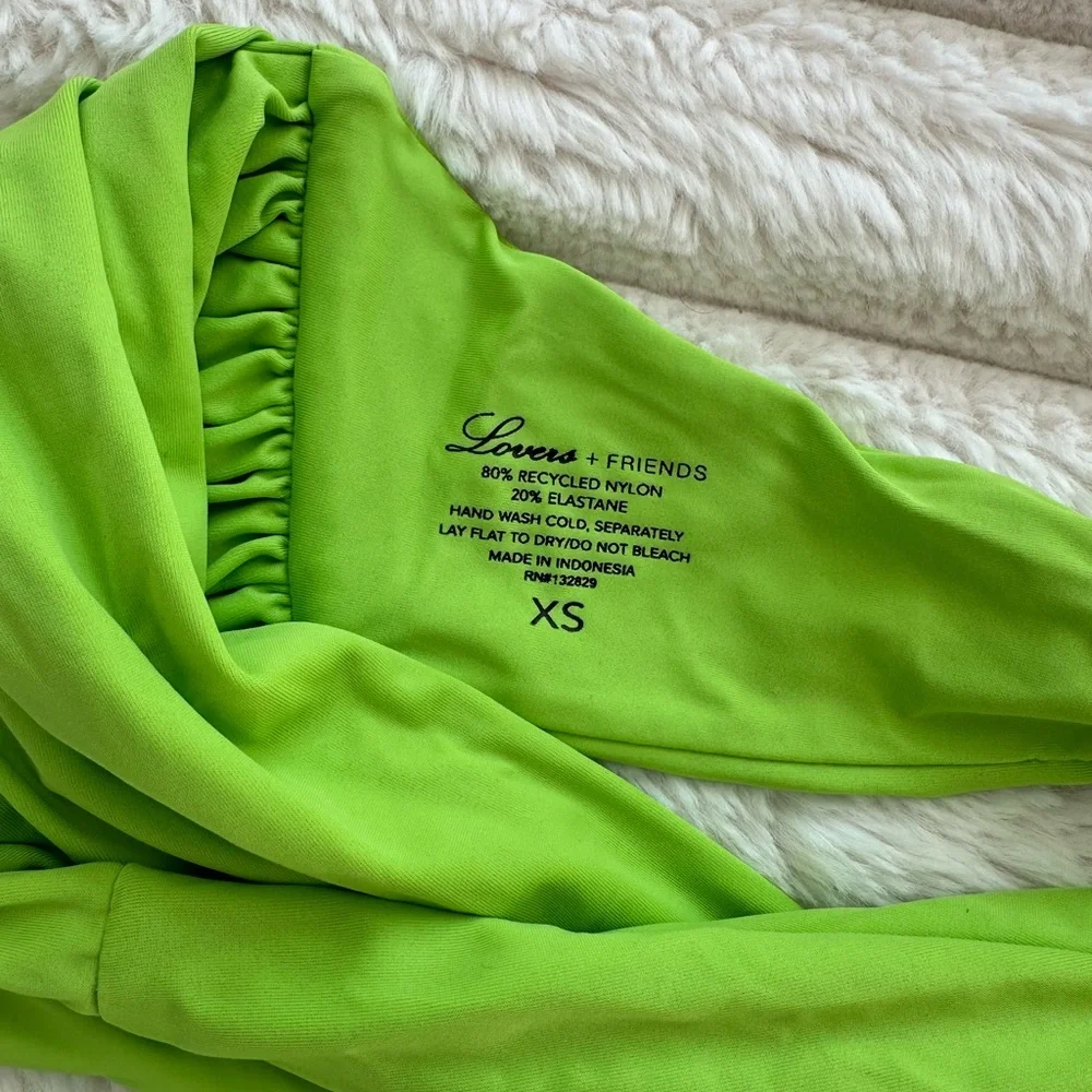 Lovers and Friends Vinnie Neon Green Bikini - Picture 7 of 8